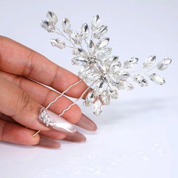 Swarovski Crystal Ethereal Radiance Hair Pin , Swarovski Hair pin, Bridal Hair Accessories, Gift For Her